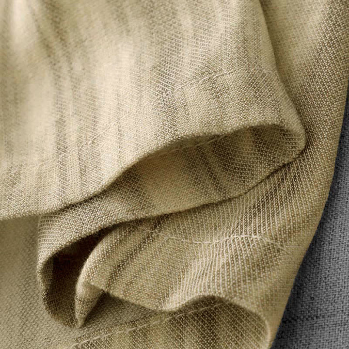 Buddha Stones Summer Casual Drawstring Stripe Elastic Waist Women's Straight Leg Pants With Pockets - image 11