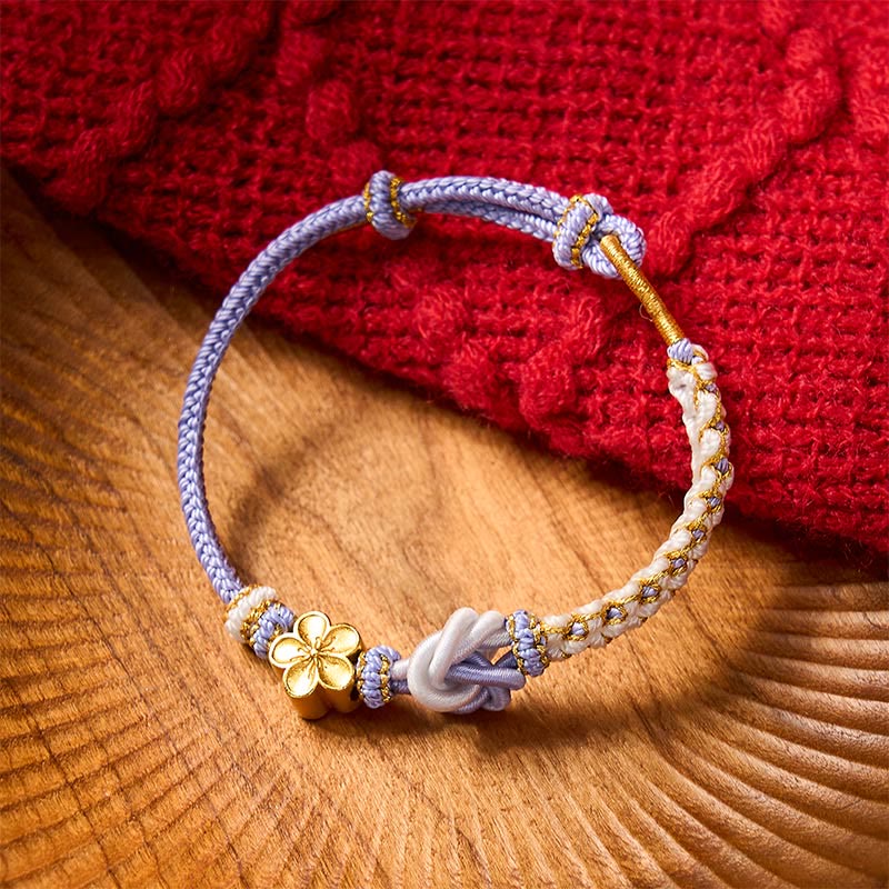 Buddha Stones Mandala Braided Rope Confidence Bracelet - image 21