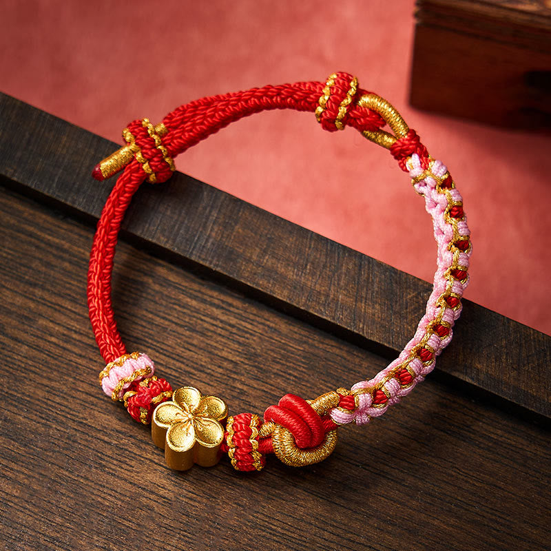 Buddha Stones Braided Rope Knot Adjustable Bracelet - image 1