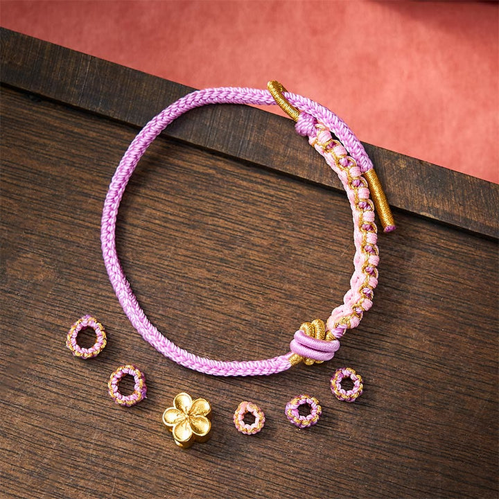 Buddha Stones Braided Rope Knot Adjustable Bracelet - image 30