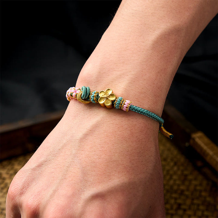 Buddha Stones Braided Rope Knot Adjustable Bracelet - image 17