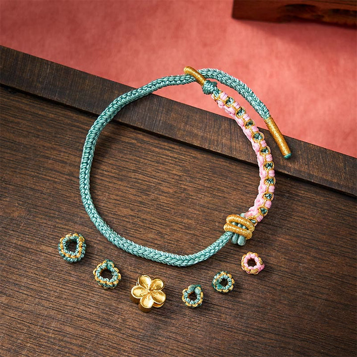 Buddha Stones Braided Rope Knot Adjustable Bracelet - image 16