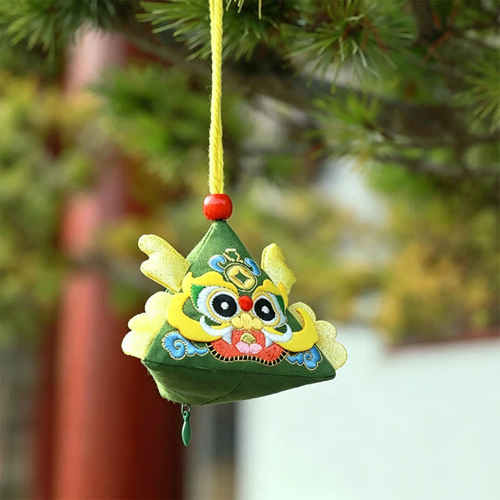 Buddha Stones Charming Dragon Tiger Snake Triangle Cute Animal Decor - image 4