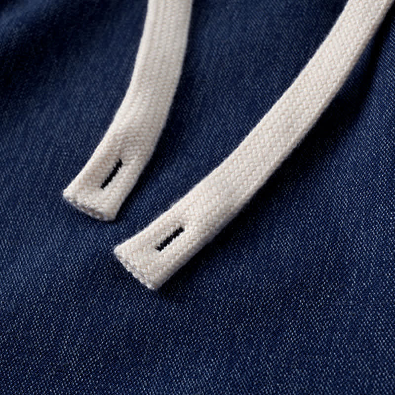 Buddha Stones Summer Casual Athletic Drawstring Solid Men's Shorts With Pocket - image 5