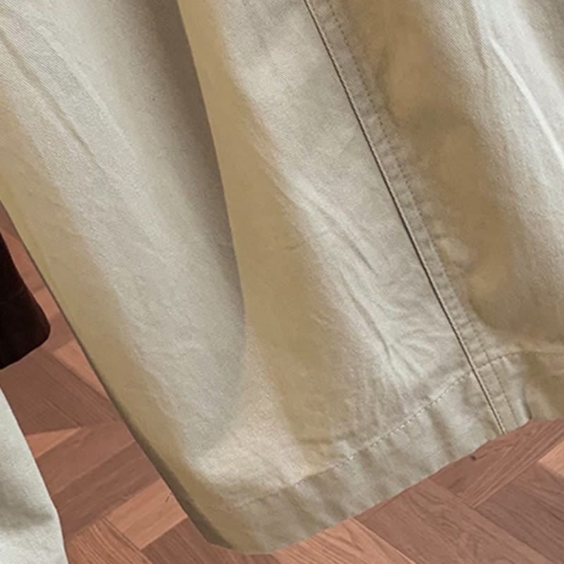 Buddha Stones Spring Casual Minimalist Drawstring Solid Long Pants Women's Harem Pants With Pockets - image 12