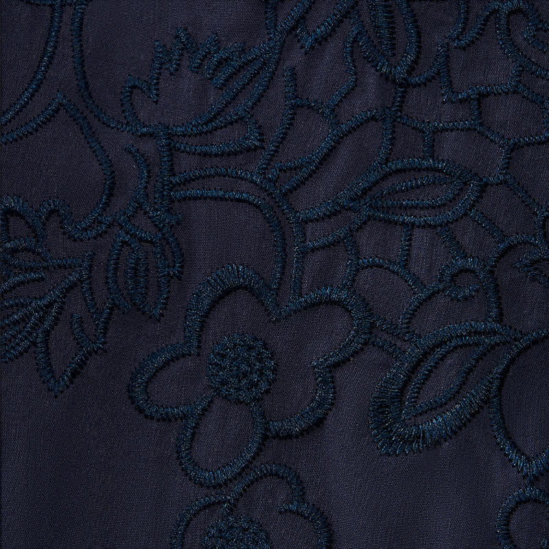 Buddha Stones Summer Vintage Embroidery V-Neck Button-Up Floral Women's Elbow-Length Sleeve Shirts - image 19