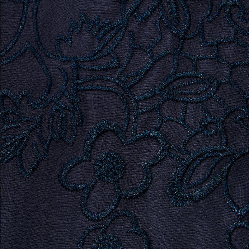 Buddha Stones Summer Vintage Embroidery V-Neck Button-Up Floral Women's Elbow-Length Sleeve Shirts - image 19