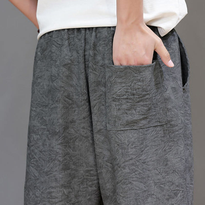 Buddha Stones Summer Casual Boho Drawstring Abstract Men's Shorts With Pocket - image 22