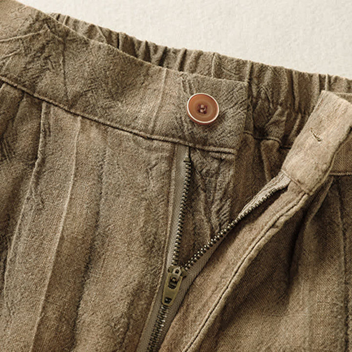 Buddha Stones Summer Casual Minimalist Solid Women's Shorts With Pocket - image 3