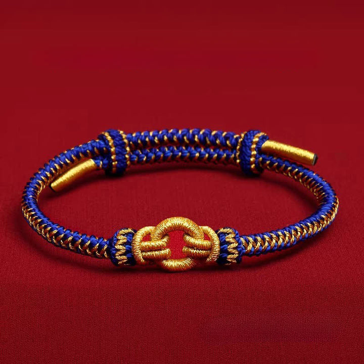 Buddha Stones Red String Chinese Zodiac Luck Braided Knot Bracelet - Rat - Wrist Circumference: 14–20 cm - image 18