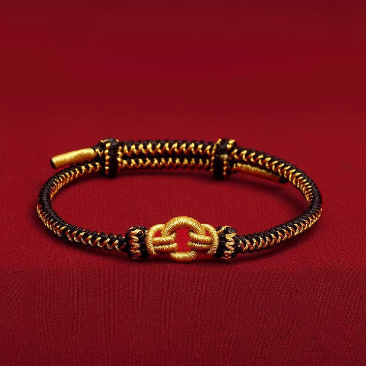 Buddha Stones Red String Chinese Zodiac Luck Braided Knot Bracelet - Rooster - Wrist Circumference: 14–20 cm - image 16