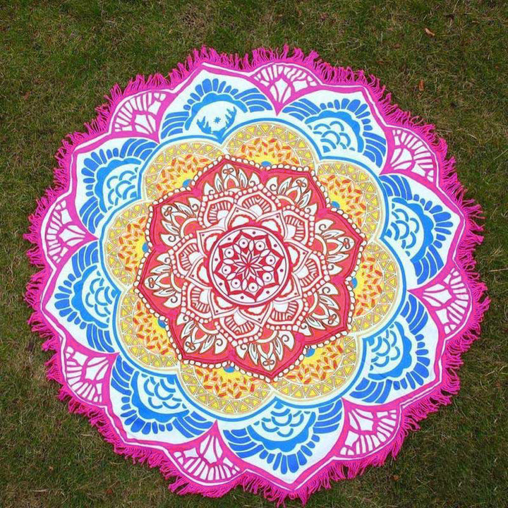 Buddha Stones Tibetan Mandala Harmony Mat Decoration - 4 - image 11