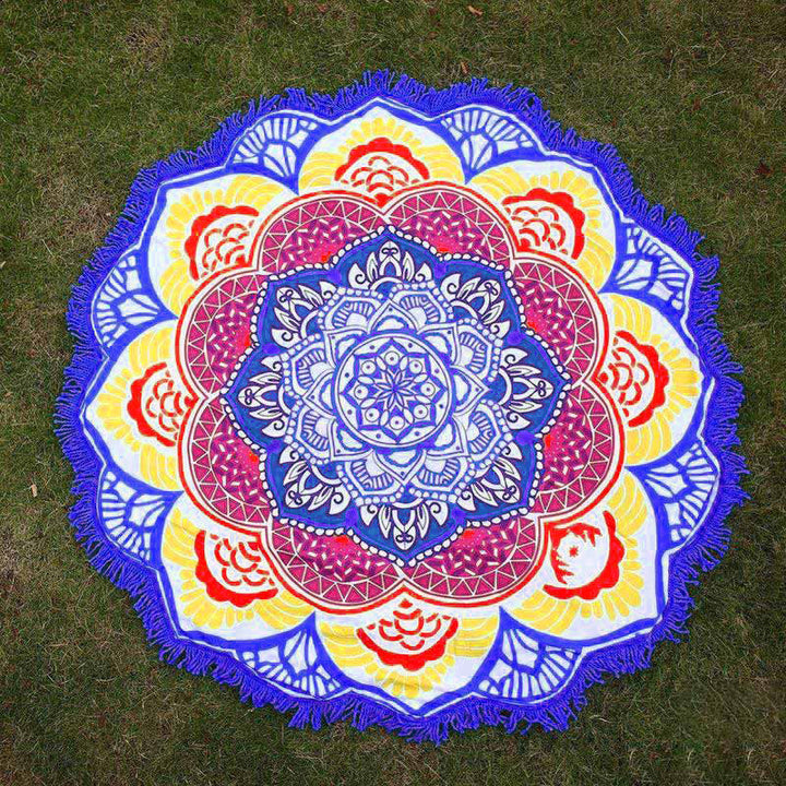 Buddha Stones Tibetan Mandala Harmony Mat Decoration - 6 - image 16