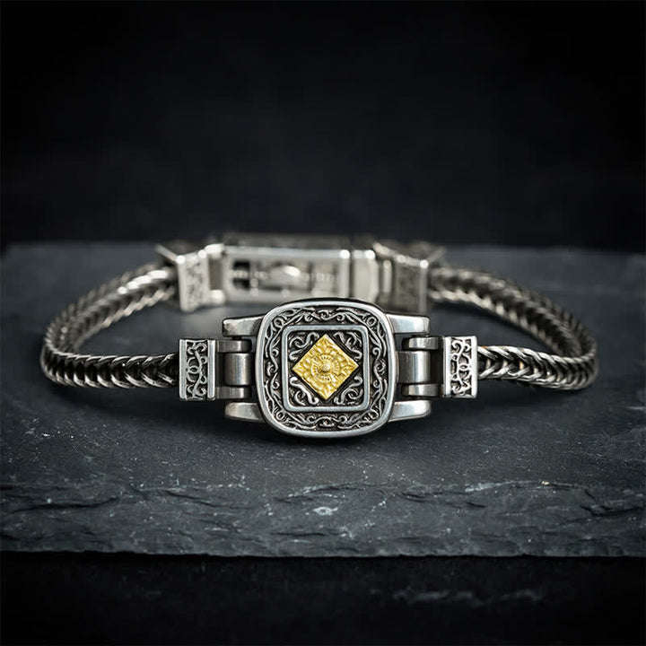 Buddha Stones Copper Vajra Enlightenment Bracelet - 7.5–7.9 in (19–20 cm) - image 0