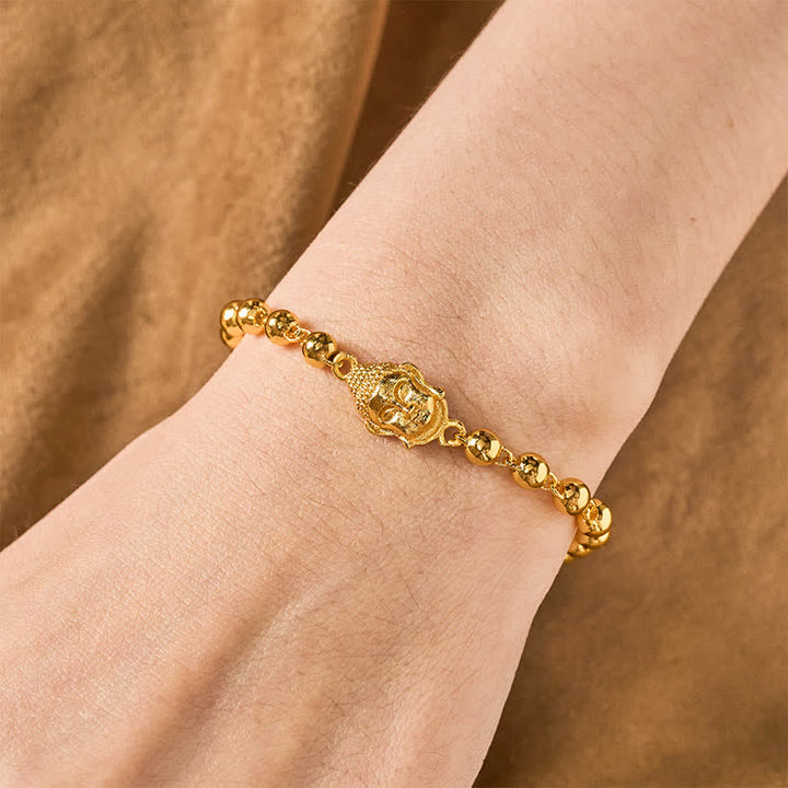Buddha Stones Copper Buddha Beaded Serenity Bracelet - image 3