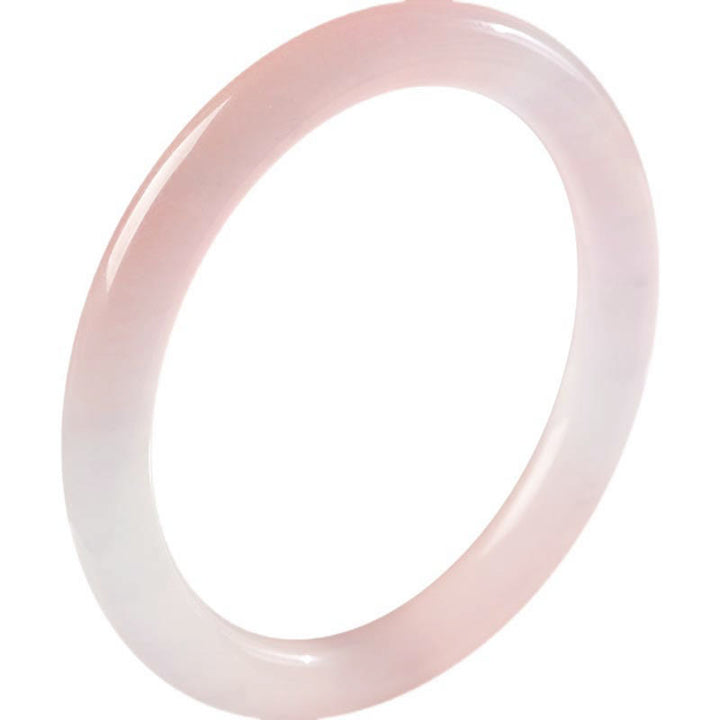 Buddha Stones Pink Crystal Love Warmth Bracelet Bangle - image 11