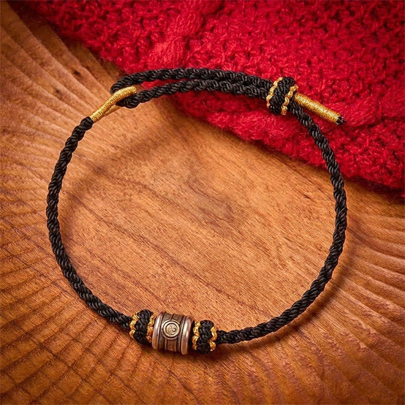 Buddha Stones Copper Yin Yang Red String Harmony Bracelet - image 13