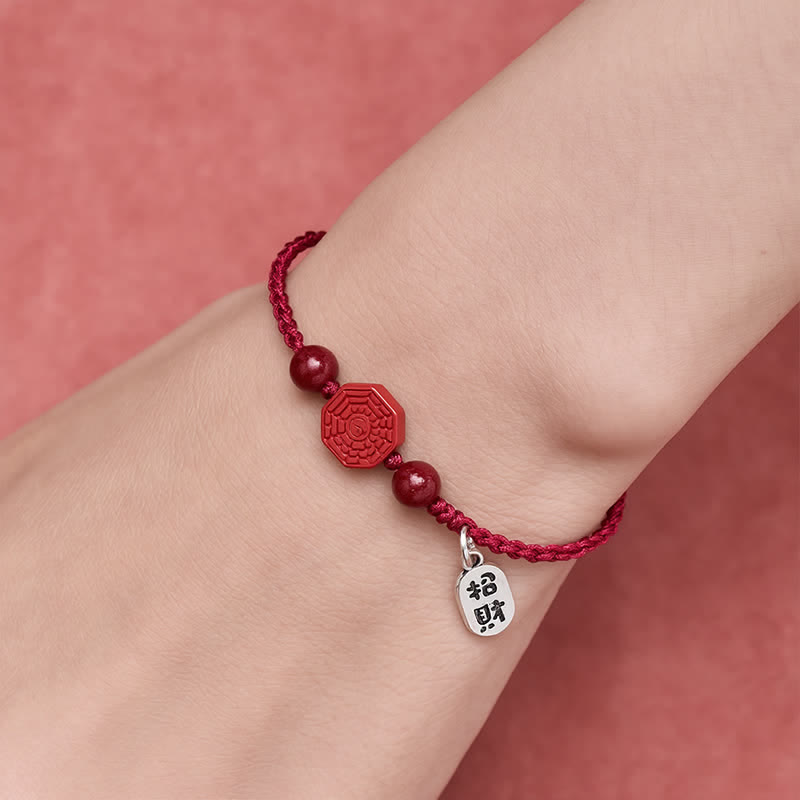 Buddha Stones Bagua Red String Harmony Bracelet - image 4