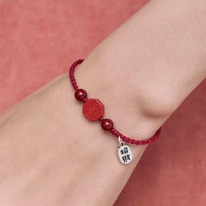 Buddha Stones Bagua Red String Harmony Bracelet - image 4