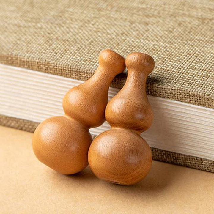 Buddha Stones Peach Wood Fu Character Money Bag Lucky Cinnabar Elephant Lotus Gourd Keychains - image 6