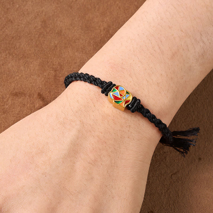 Buddha Stones Elephant Red String Balance Tibet Adjustable Bracelet - image 12