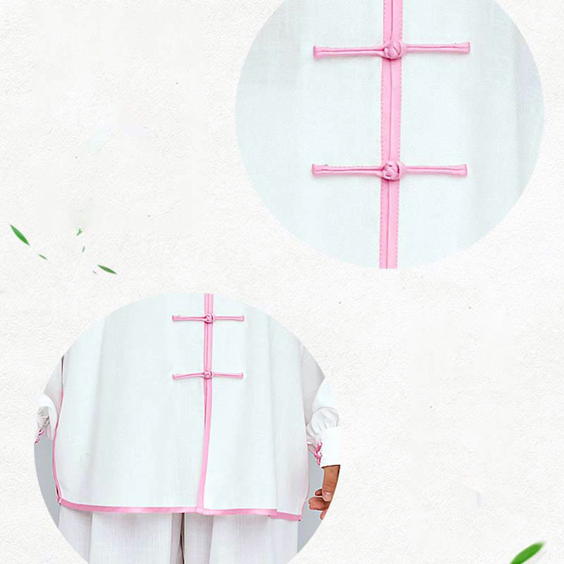 Buddha Stones Meditation Zen Prayer Spiritual Tai Chi Qigong Practice Unisex Embroidery Clothing Set - image 13