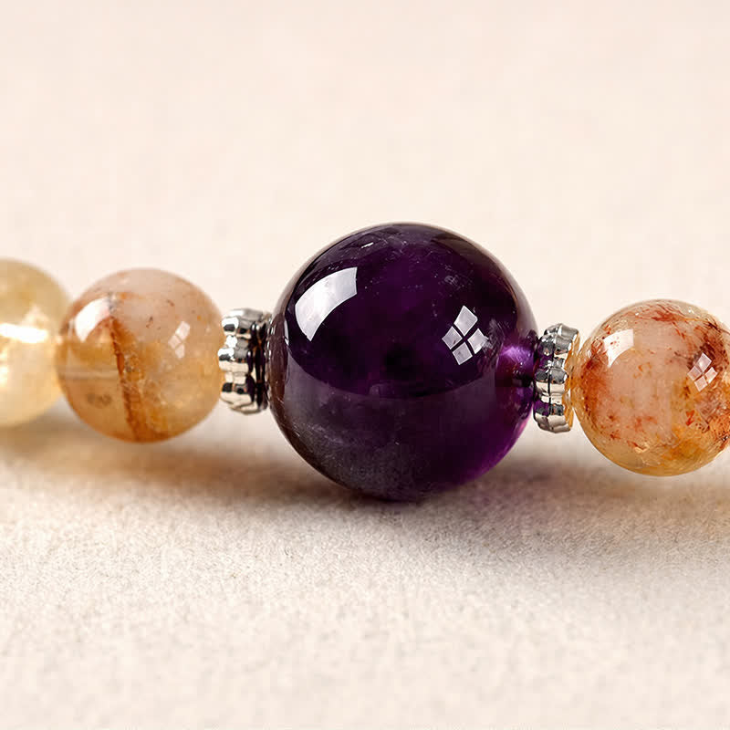 Buddha Stones Citrine Pi Xiu Abundance and Wealth Double Wrap Bracelet - image 16
