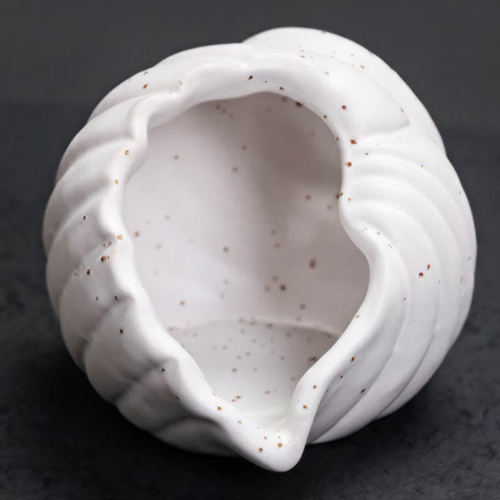 Buddha Stones Ceramic Shankha Purification Conch Shell Incense Burners - image 9