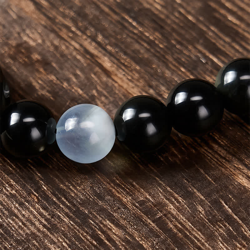 Buddha Stones Rainbow Obsidian Pi Xiu Bracelet for Wealth and Positive Transformation - image 16