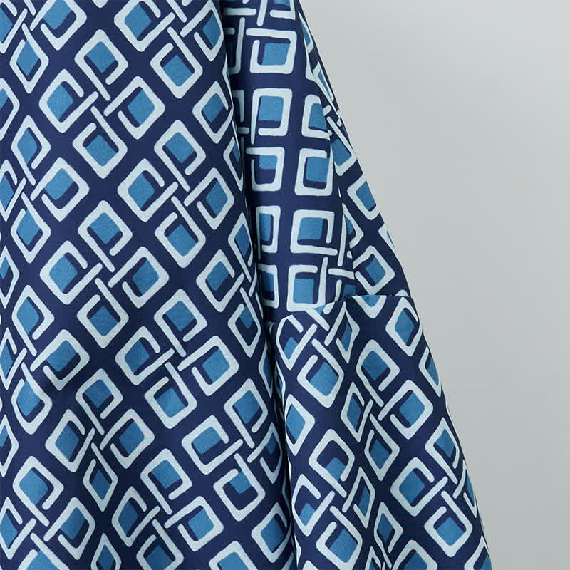 Buddha Stones Spring Casual Boho Drawstring Geometric Women's Jackets - image 4