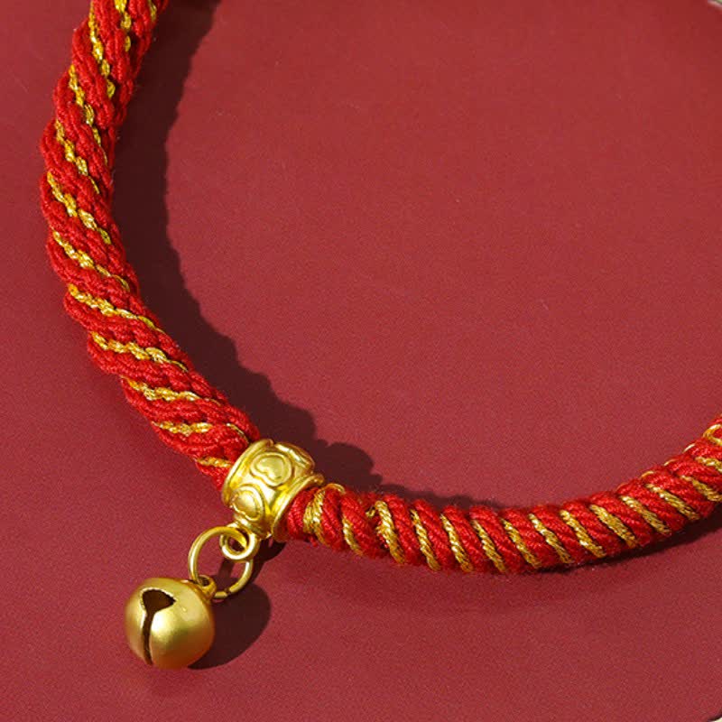 Buddha Stones Tibetan Om Mani Padme Hum Red String Protection Bracelet - image 9