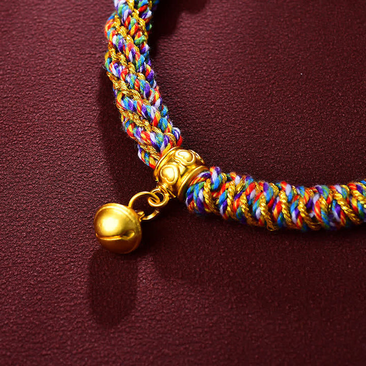 Buddha Stones Tibetan Om Mani Padme Hum Red String Protection Bracelet - image 6