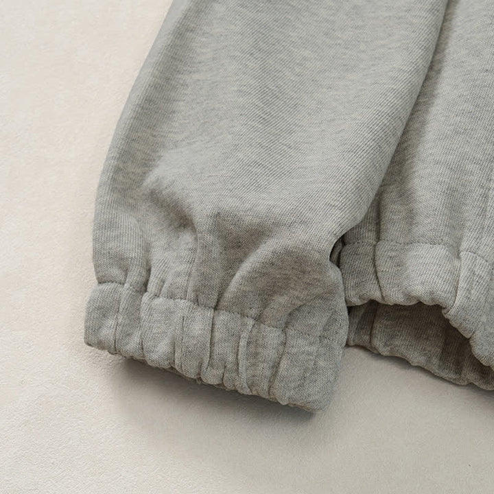 Buddha Stones Fall Winter Casual Minimalist Quarter Zipper Solid Men's Sweatshirts With Pocket - image 13