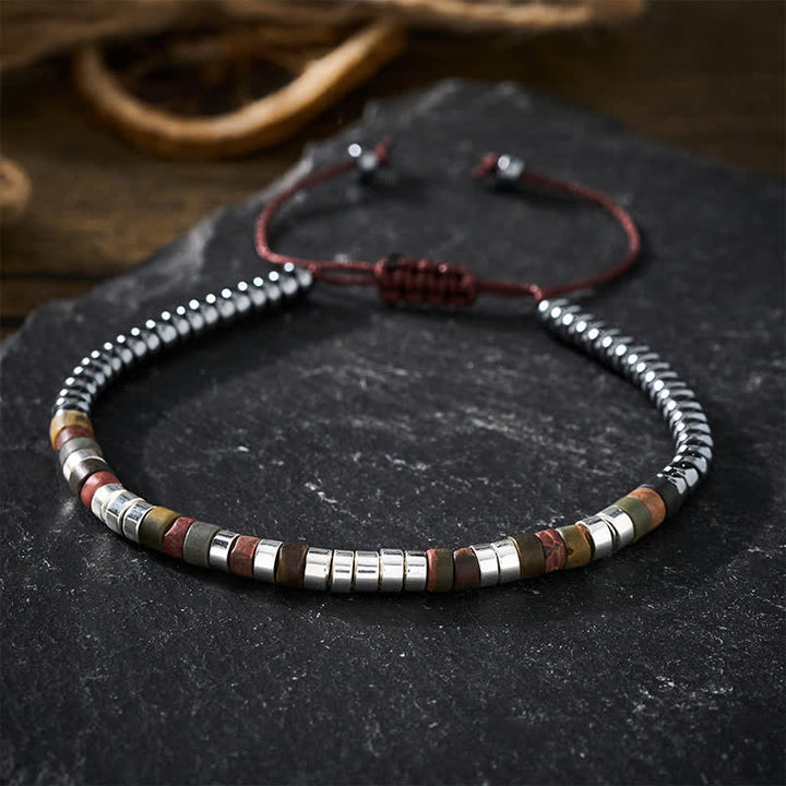 Buddha Stones Hematite Powerful Beads Bracelet - image 3