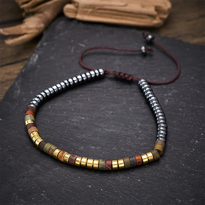 Buddha Stones Hematite Powerful Beads Bracelet - image 9