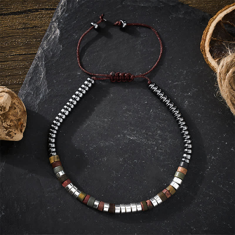 Buddha Stones Hematite Powerful Beads Bracelet - image 2