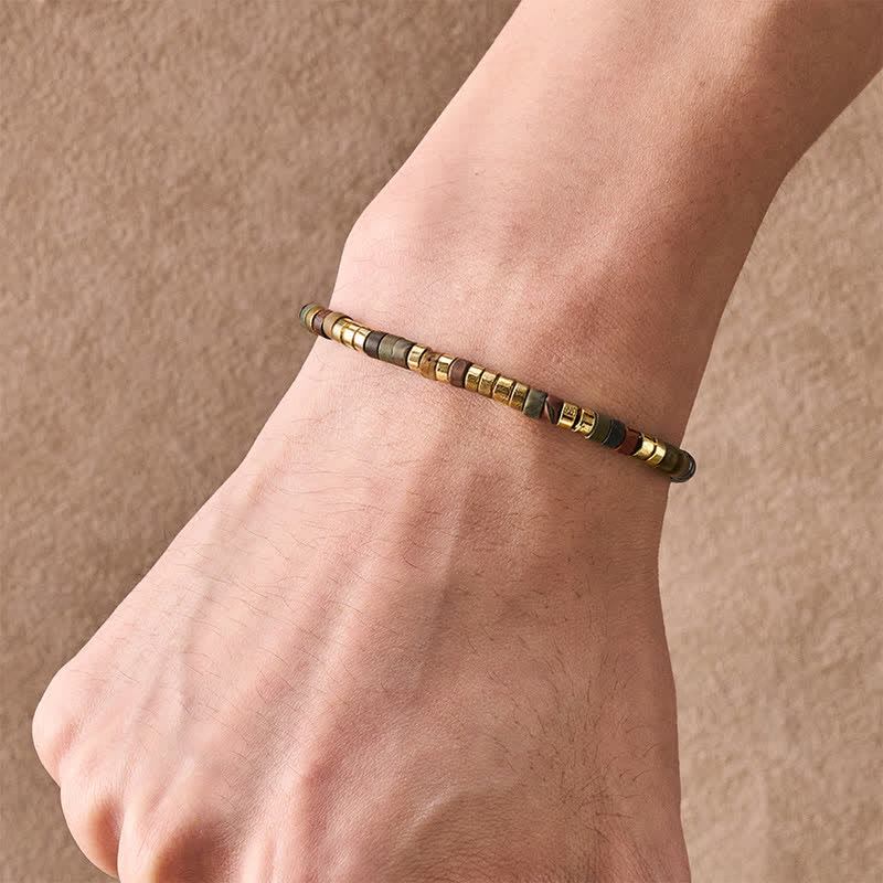 Buddha Stones Hematite Powerful Beads Bracelet - image 12