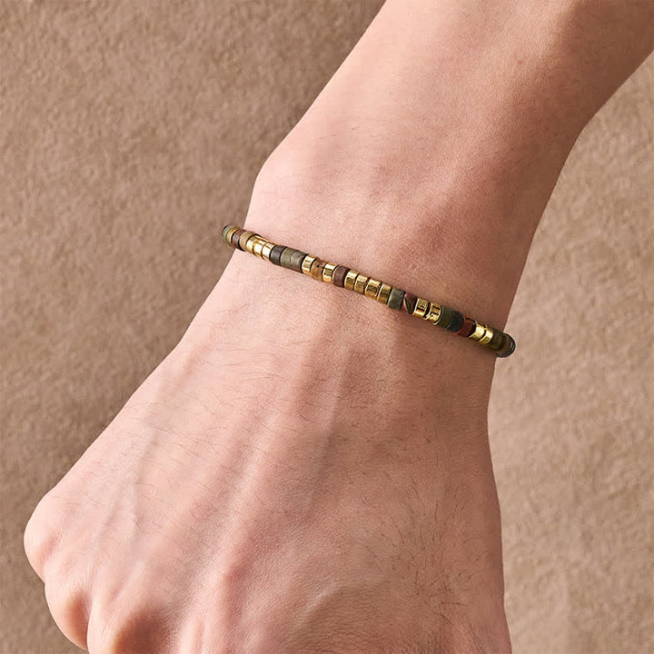 Buddha Stones Hematite Powerful Beads Bracelet - image 12