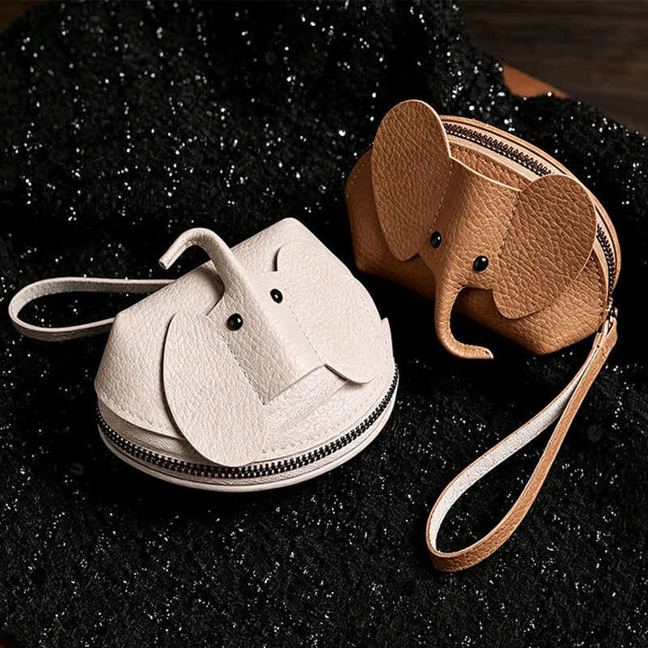Buddha Stones PU Leather Lucky Elephant Wristlet Wallet - image 11