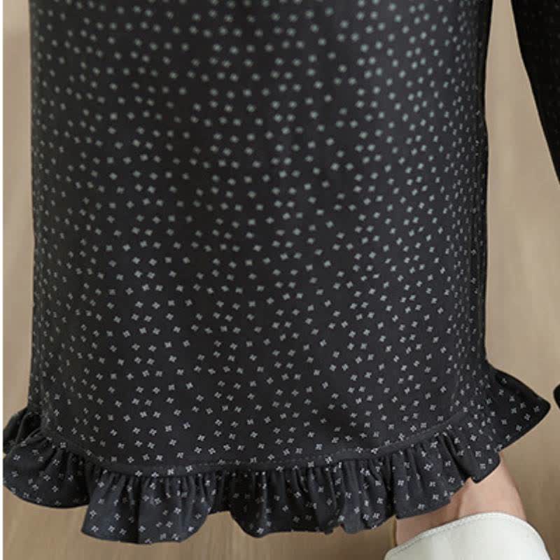 Buddha Stones Spring Summer Casual Floral Cropped Pants Women's Straight Leg Pants With Pocket - image 9