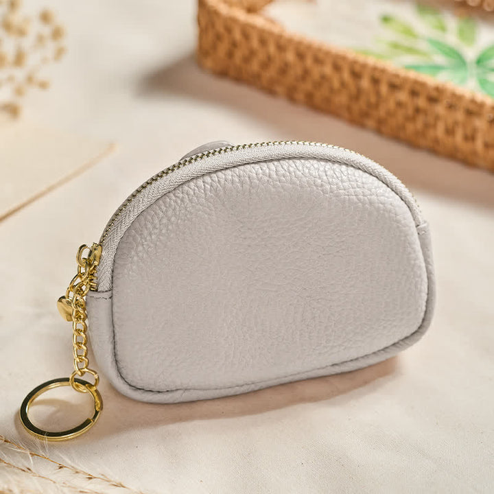 Buddha Stones PU Leather Elephant Wisdom Mini Zipper Purse - image 16