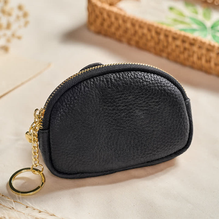 Buddha Stones PU Leather Elephant Wisdom Mini Zipper Purse - image 20