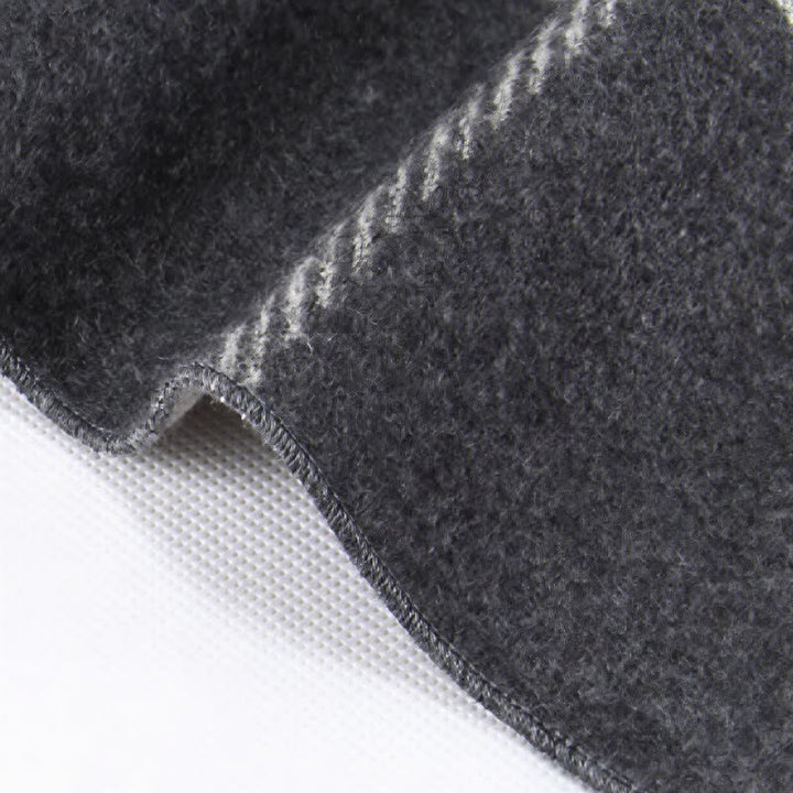Buddha Stones Fall Winter Urban Stripe Tassel Warm Wrap Scarves - image 18