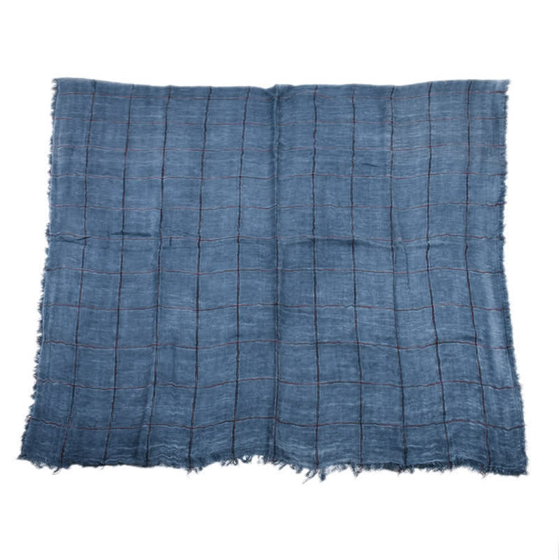 Buddha Stones Spring Fall Plaid Checkered Pattern Casual Unisex Scarf - image 6