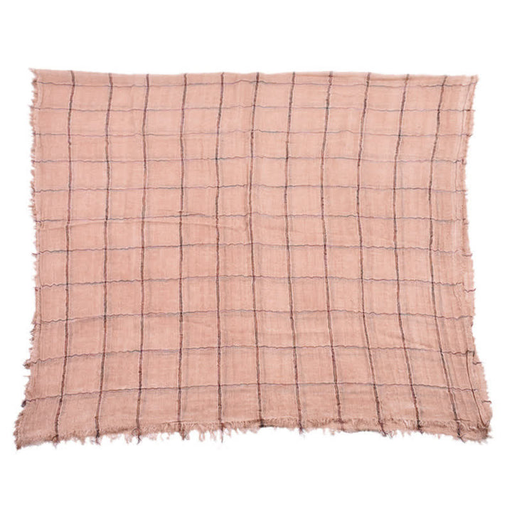 Buddha Stones Spring Fall Plaid Checkered Pattern Casual Unisex Scarf - image 10