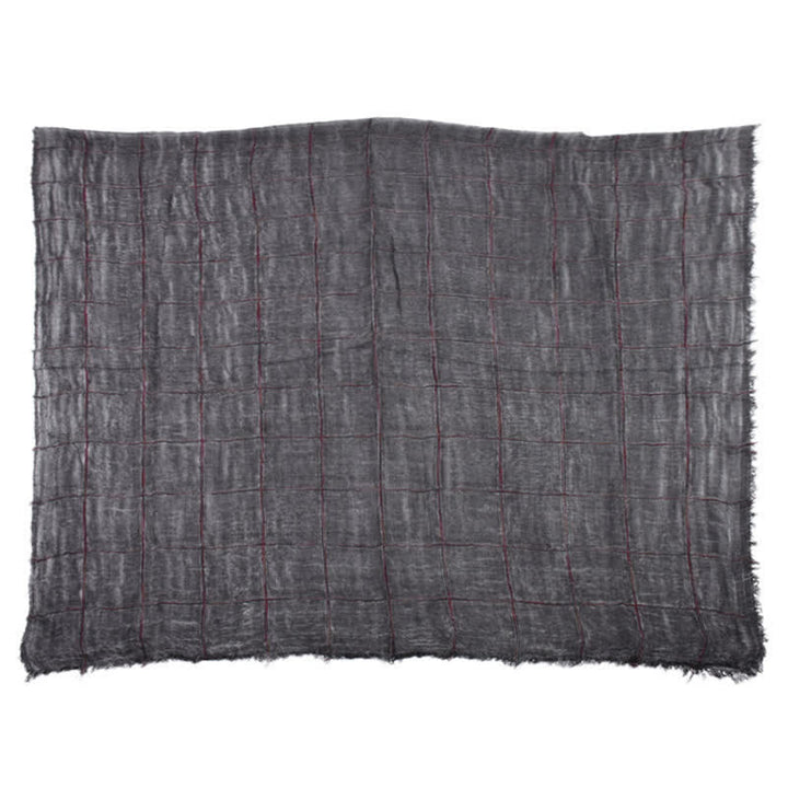 Buddha Stones Spring Fall Plaid Checkered Pattern Casual Men's Scarf - image 2