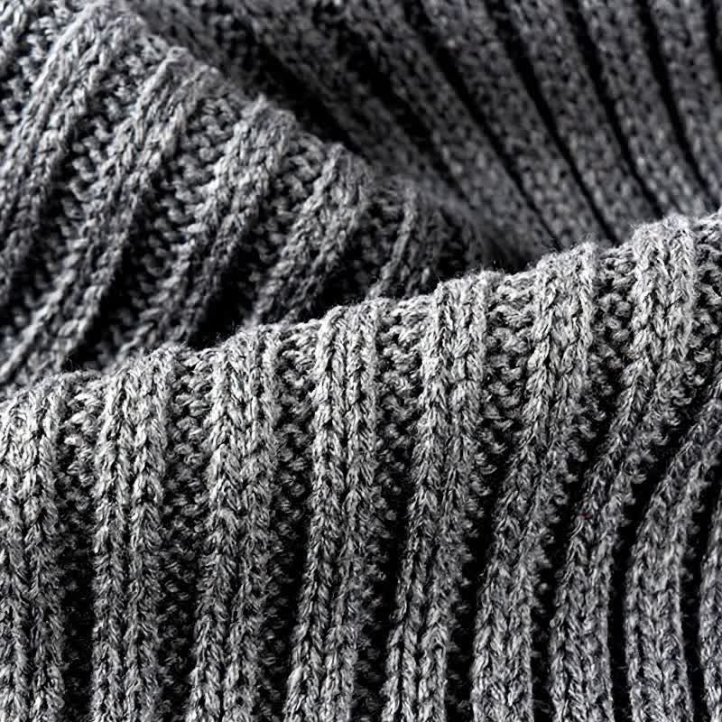 Buddha Stones Fall Winter Classic Long Ribbed Knit Men's Scarf - image 13