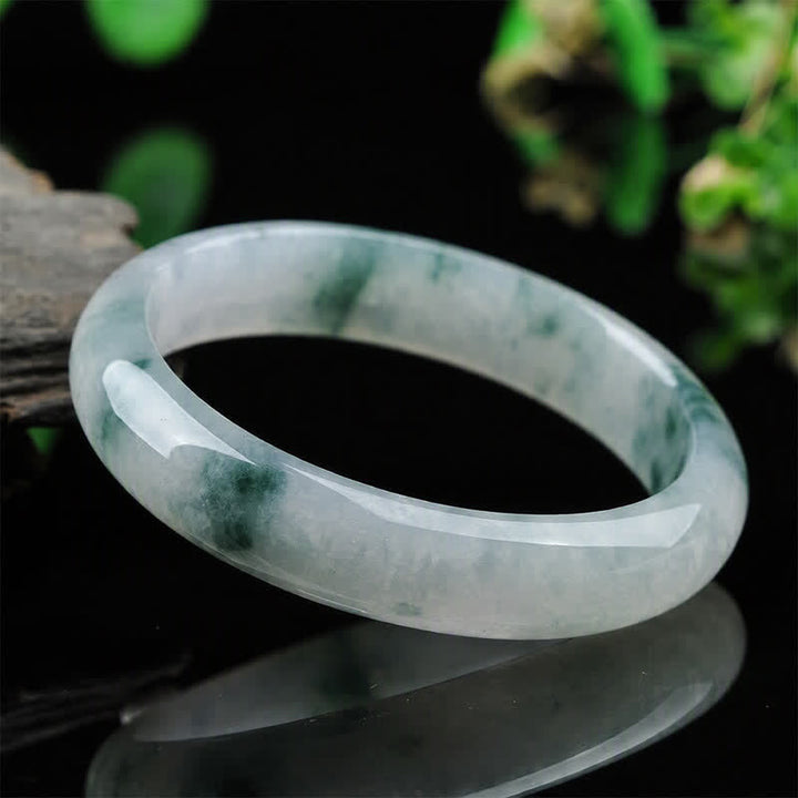 Jade Luck Blessing Prosperity Bracelet Bangle - image 3