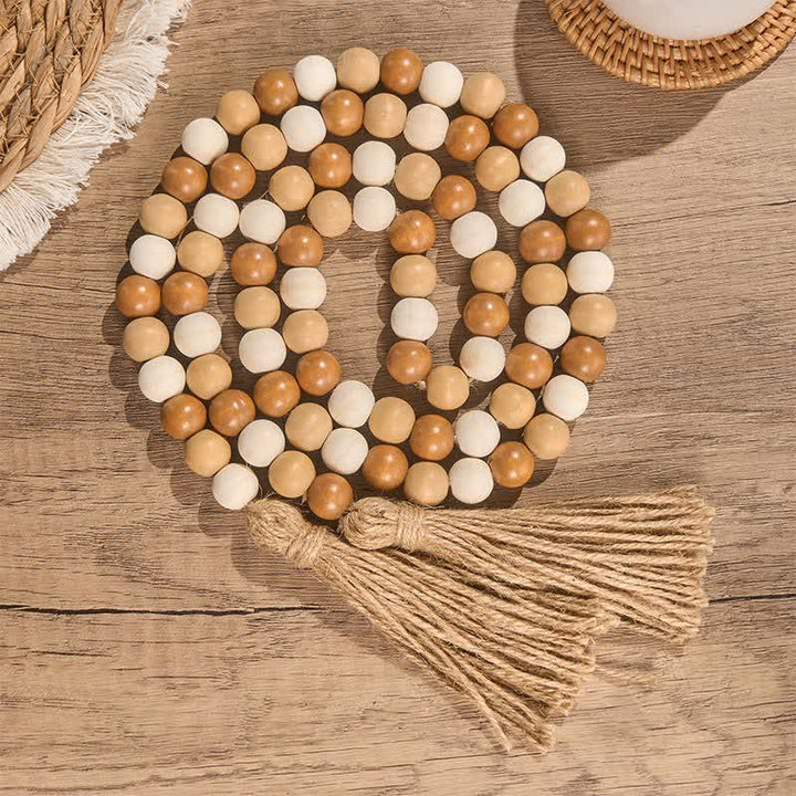Buddha Stones Boho Country Beaded Tassel Accent Mindful Living Decor - 148 cm - image 14