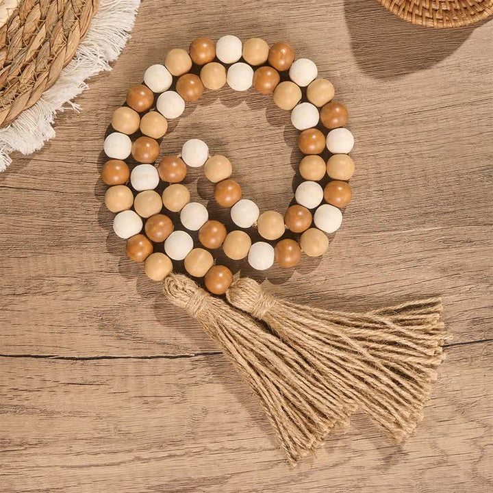 Buddha Stones Boho Country Beaded Tassel Accent Mindful Living Decor - 100 cm - image 8
